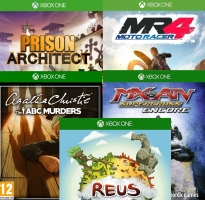 Prison Architect / Reus / Agatha Christie / MX vs ATV Supercross Encore / MotoRacer 4