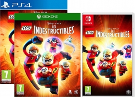 Lego Disney / Pixar Les Indestructibles sur PS4 à 22,89€ / sur Xbox One à 24,26€ / sur Switch à 23,87€