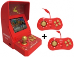 Console Neo Geo Mini - Edition Limitée de Noël (2 Manettes et 48 Jeux)
