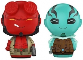 Figurine Dorbz - Hellboy avec ou sans Cornes ou Abe Sapien  (8cm)