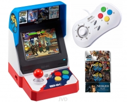  Console Neo-Geo SNK Mini HD Japonaise + Manette blanche Neo Geo + Stickers