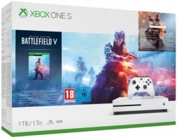 Sélection de Packs Xbox One S - 1To en Promo - Ex : Console Xbox One S - 1To + Battlefield V - Edition Deluxe + Battlefield 1 Révolution + Battlefield 1943