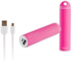 Batterie de secours Muvit 2600 mAh Rose