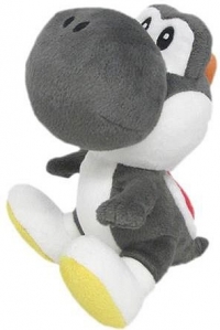 Peluche - Super Mario - Yoshi (Noir - 17cm)