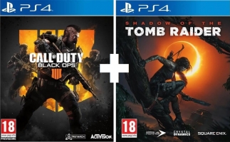  Call of Duty Black OPS 4 + Shadow of the Tomb Raider