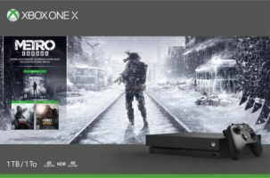 Console Xbox One X - 1To + Metro Exodus + Metro 2033 + Metro : Last Light + 60€ Offerts