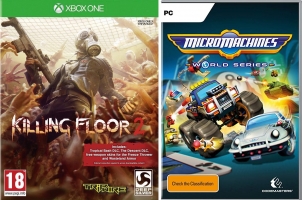 Killing Floor 2 sur Xbox One ou Micro Machines World Series sur PC 