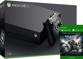 Console Xbox One X - 1To + Gears of War 4