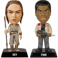 Figurine Funko Wacky Wobblers - Stars Wars Episode 7 - Finn ou Rey