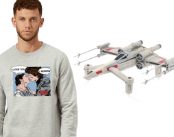 Drone Collector Star Wars, exemple Haute Performance T-65 X-Wing Fighter + Sweat (au choix)