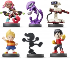 Sélection d'Amiibo en Promo - Exemple : Amiibo Splatoon - Calamar Inkling Violet Néon ou Rose Néon