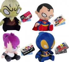 Sélection de peluches Mopeez (Superman, Deadpool, Futurama...)