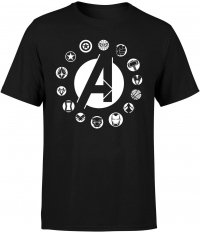 T-Shirt Marvel Avengers - Logo (Homme / Femme / Enfant - Taille S à 5XL)