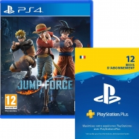 Jump Force + Abonnement PlayStation Plus de 12 Mois