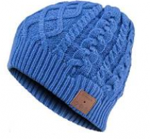 Bonnet bleu - Archos - Music Beany avec écouteurs Bluetooth intégrés