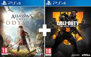 Assassin's Creed Odyssey + Call of Duty Black OPS 4