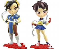 Figurine Cryptozoic Street Fighter 18cm - Sakura ou Chun-Li
