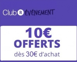 [Nouveaux Inscrits] 10€ de Réduction dès 30€ d'achat