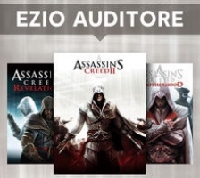 Assassin's Creed II - Deluxe Edition + Assassin's Creed Brotherhood + Assassin's Creed Revelations.