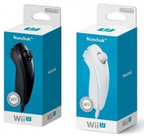 Nunchuk Pour Wii U / Wii (Noir ou Blanc)