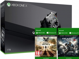 Console Xbox One X - 1To + State of Decay 2 + Gears of War 4