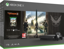 Console Xbox One X - 1To + The Division 2