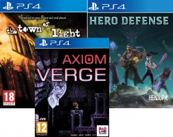 Axiom Verge / The Town of Light / Hero Defense