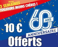 10€ Offerts en Bon d'Achat Par Tranche de 40€ sur le Rayon Jeux Vidéo