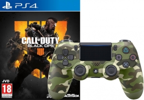 Days of Play 2019 : Manette DualShock 4 (V2 - Plusieurs Coloris) + Call of Duty Black OPS 4