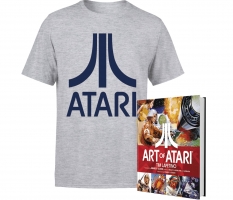 Lot Atari Officiel : T-shirt + livre collector