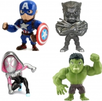 Lot de 4 figurines Die-Cast Marvel