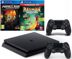 Days of Play 2019 : Console PS4 Slim - 500Go + 2ème Manette + Rayman Legends + Minecraft