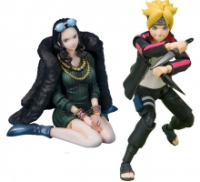 Figurine SH Figuarts - Naruto Boruto Uzumaki / One Piece Nico. Robin
