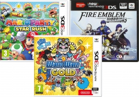 WarioWare Gold / Mario Party Star Rush / Fire Emblem Warriors