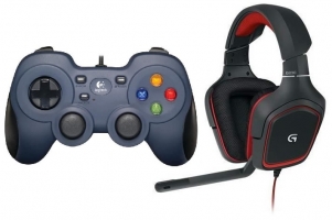 Micro-Casque - Logitech G230 - Filaire + Manette Logitech F310 - Filaire