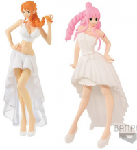 Sélection de Figurines One Piece en Promotion - Exemple : Lady Edge Wedding - Nami ou Perona (23cm)