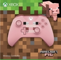 Manette pour Xbox One / PC - Edition Limitée - Minecraft Pig