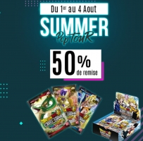 -50% sur une Sélection de Cartes et Accessoires Dragon Ball