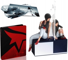 Mirror's Edge Catalyst - Edition Collector :  Figurine Faith Adulte / Faith Jeune (35cm) + Steelbook  + Lithographie exclusive & 10 pièces Conceptuelles (sans jeu)