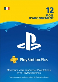 Abonnement PlayStation Plus de 12 Mois