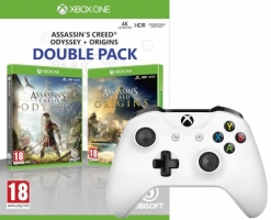 Manette Pour Xbox One / PC + Assassin's Creed Origins + Assassin's Creed Odyssey ou The Division 2 