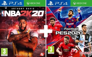 NBA 2K20 + PES 2020