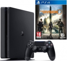 Console PS4 Slim - 500Go + The Division 2