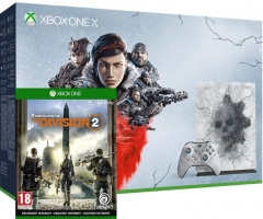 Console Xbox One X - 1To - Edition Limitée Gears 5 + Gears 5 - Ultimate Edition + Gears of War : Ultimate Edition et Gears of War 2, 3 et 4 + The Division 2