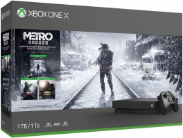 Console Xbox One X - 1To + Metro Exodus + Metro 2033 + Metro : Last Light