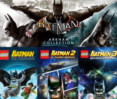 6 jeux Batman