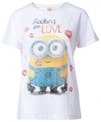 Sélection de T-Shirts en Promotion - Exemple : T-Shirt  Femme - Les Minions