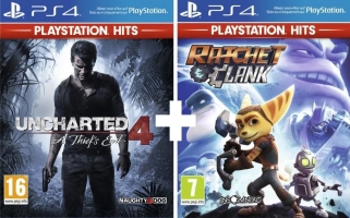 Uncharted 4 + Ratchet & Clank - Playstation Hits