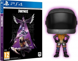 Fortnite : Pack Feu Obscur + Figurine POP - Dark Vanguard