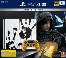 Console PS4 Pro - 1To - Edition Limitée Death Stranding + Le Jeu Death Stranding + 50€ Offerts